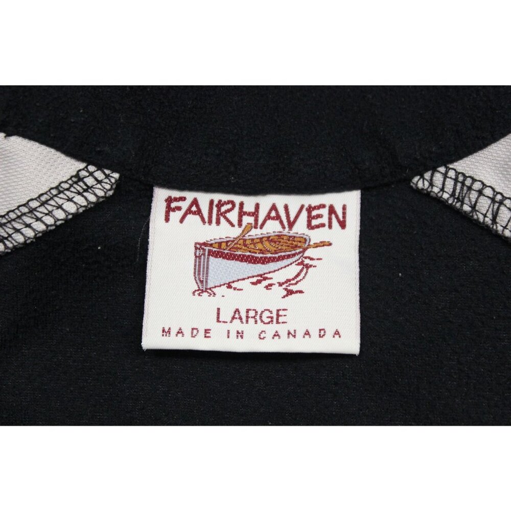 Fairhaven 1/4 Zip Colorblock Drytech‎ Fleece Pullover Men’s Size Large - Picture 7 of 12